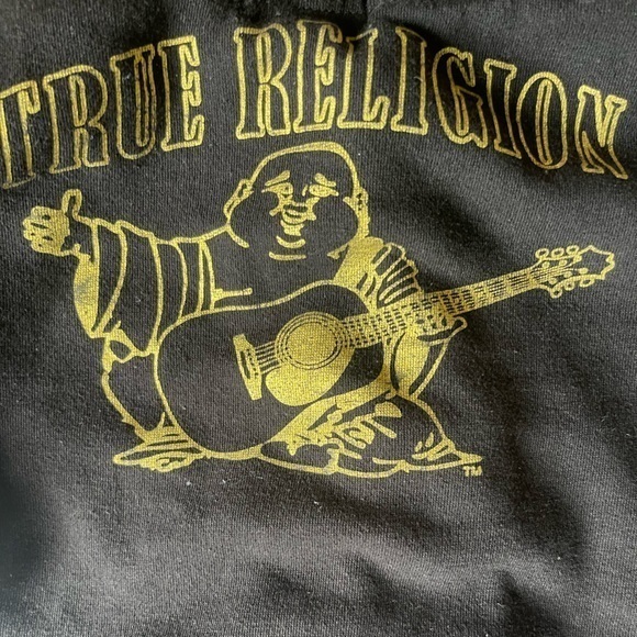 True Religion‎ Buddha Hook Up Hoodie Kids Sz 5 - Picture 4 of 7